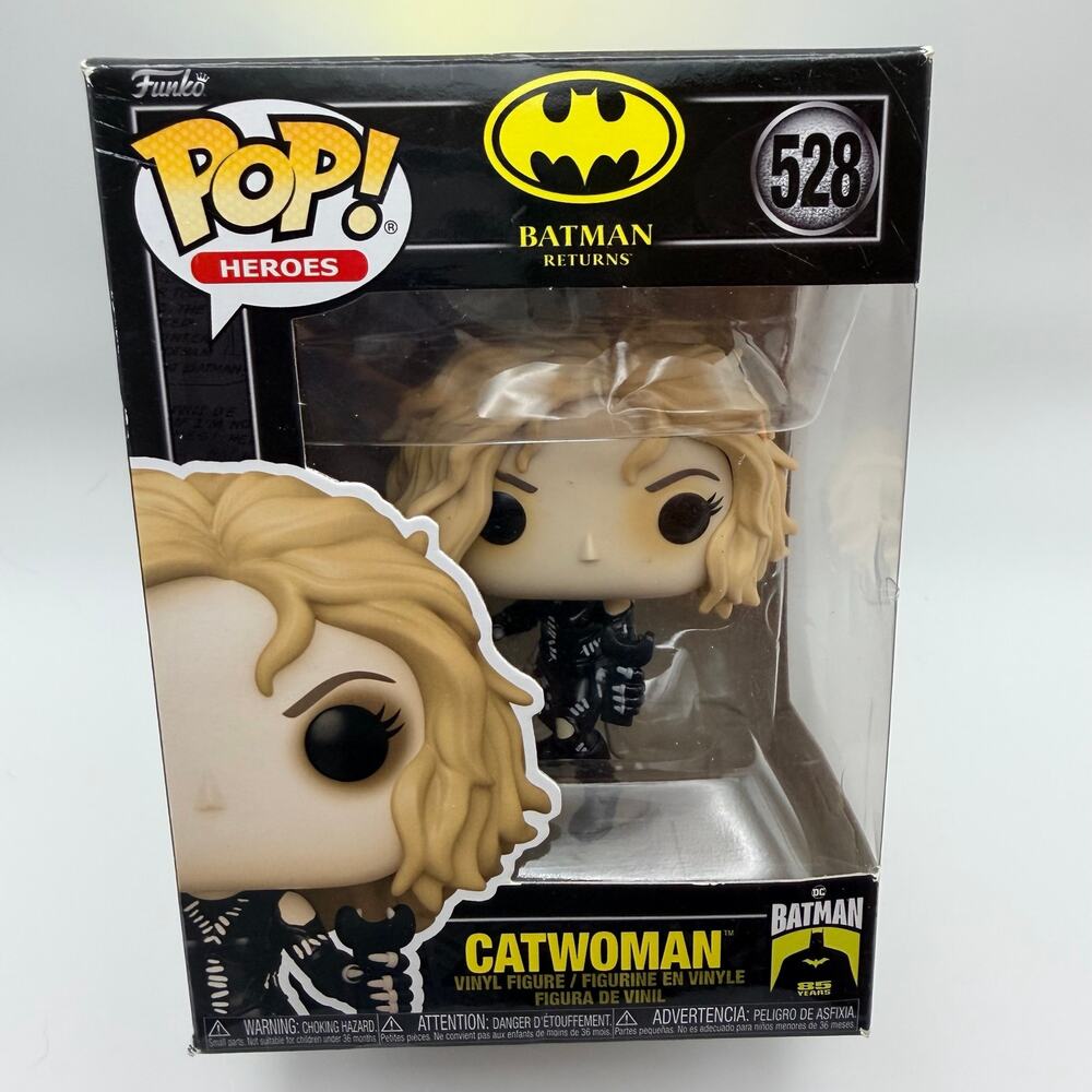 Funko Pop Batman Returns Catwoman #528 DC 85 Years Box Damage